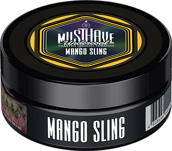 Табак Must Have Undercoal, 25гр "Mango Sling / Напиток Манго Слинг"